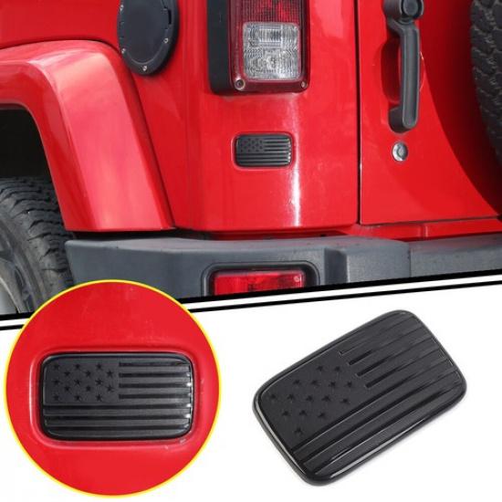 

Крышка кронштейна для удаления заднего номерного знака Для Jeep Wrangler Jk 07+ ФЛАГ США
