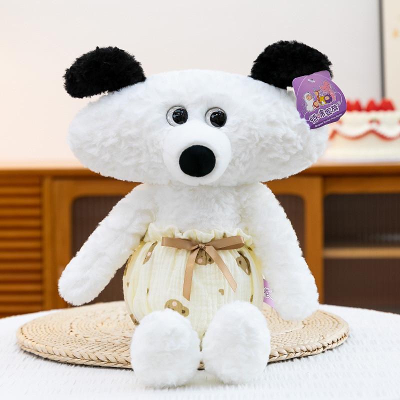 Plush Bear Sleepwear Toy With Pp Cotton Fill For Kids And Girls
