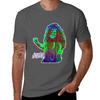 Janis Joplin GREEN digital handmade art by Iona Art Digital TShirt Casual Graphic Print Tee