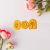 Sunset By The Sea Polymer Clay Cutters Diy Embbossed Making Pottery Clay Earrings Jewelry Pendant Tools