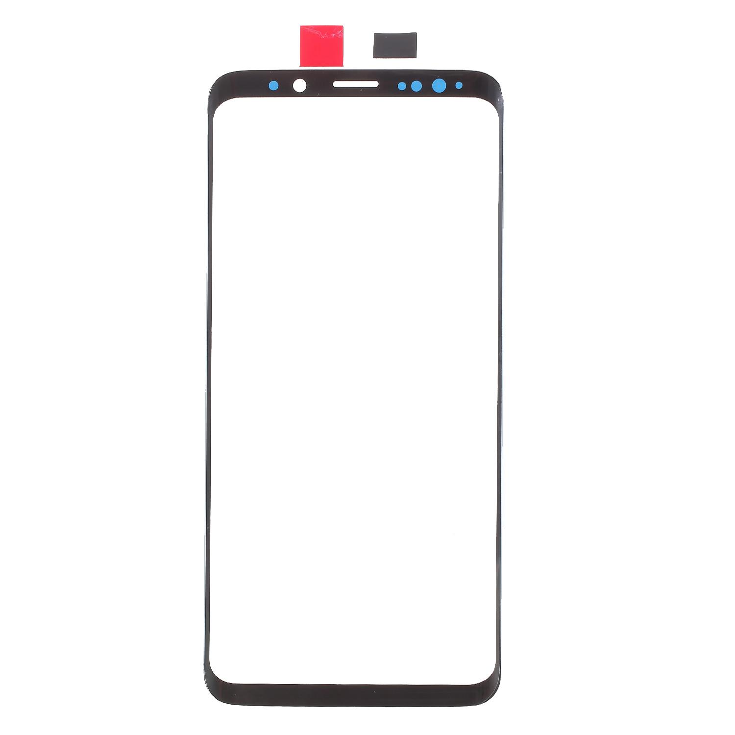 

For Samsung Galaxy S9 SM-G960 Front Screen Glass Lens Replacement Part (without Logo) Black