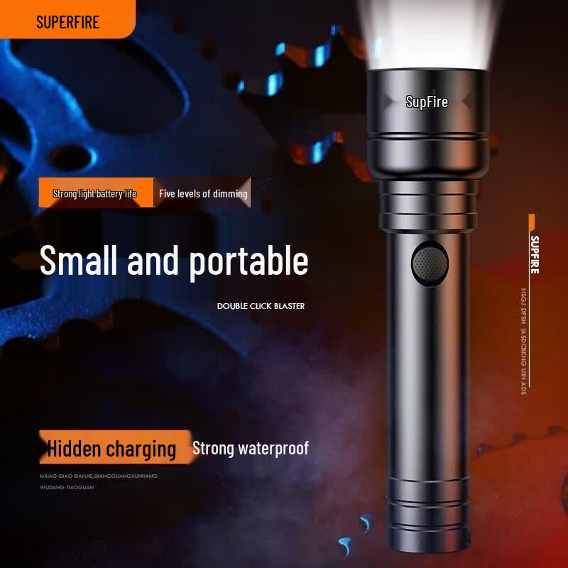 SupFire Rechargeable LED Flashlight