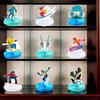 Ski Birthday Party Decorations 9 Pieces Sport Skier Decor Skiing Birthday Decoration Honeycomb Centerpieces for Home Table