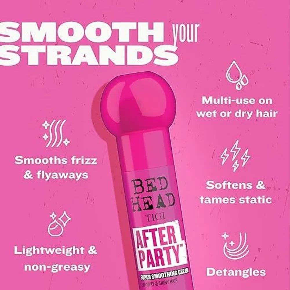 Tigi Bed Head Afterparty Smoothing Hair Styling Cream 100ml x 2