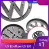 VW GTI GOLF Krytky ventilků 2026 Horké Volkswagen VW Pokličky kol 5G0853601 5G0853630H Pro Volkswagen Golf 7 MK7 2014-2017 Znak Auto