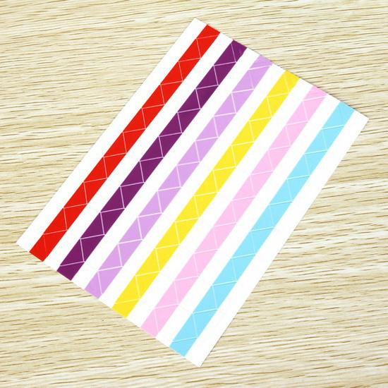 DIY Photo Album PVC Corner Stickers - 102-Pack for Scrapbooking