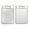 304 Stainless Steel Household Cutting Board for Vegetables, Fruits, and Defrosting.