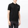 Emporio Armani FW21 Label Short Sleeve Polo Shirt Men Tops Black 6K1FCQ-1JTUZ-999