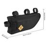 Large Waterproof Bike Triangle Frame Bag Front Top Tube Cycling Under Seat Pouch