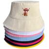 Lovely Small Yaks Bucket Hat Unisex Stylish Bucket Hats Suns-Protect Bucket Hat Woman Solid Color Sun Hat Perfect For Daily Wear