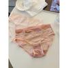 Ladies Summer Light Luxury Sexy Lace Careful Machine Waist Triangle Briefs