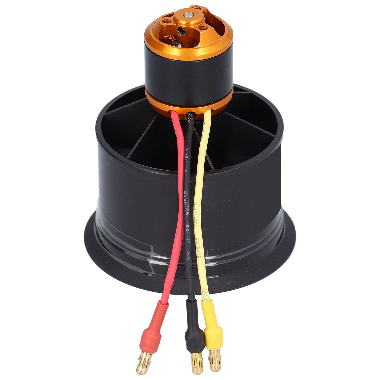 

50mm Ducted Fan, Powerful 12-Blade Electric Ducted Fan for RC Airplane Enthusiasts (5000kv Clockwise)