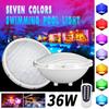 36W 56 LED AC 12V Pool IP68 LED Schwimmbadlicht Par Wasserdicht Unterwasserlicht RGB+Fernbedienung Teichlichter