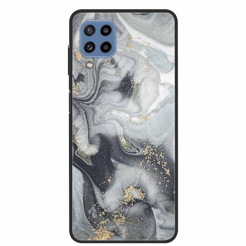 For Samsung Galaxy A12 Case Marble TPU Silicone Soft Phone CoverFor Samsung Galaxy M12 Case Samsung F12 Protector Gift New Para