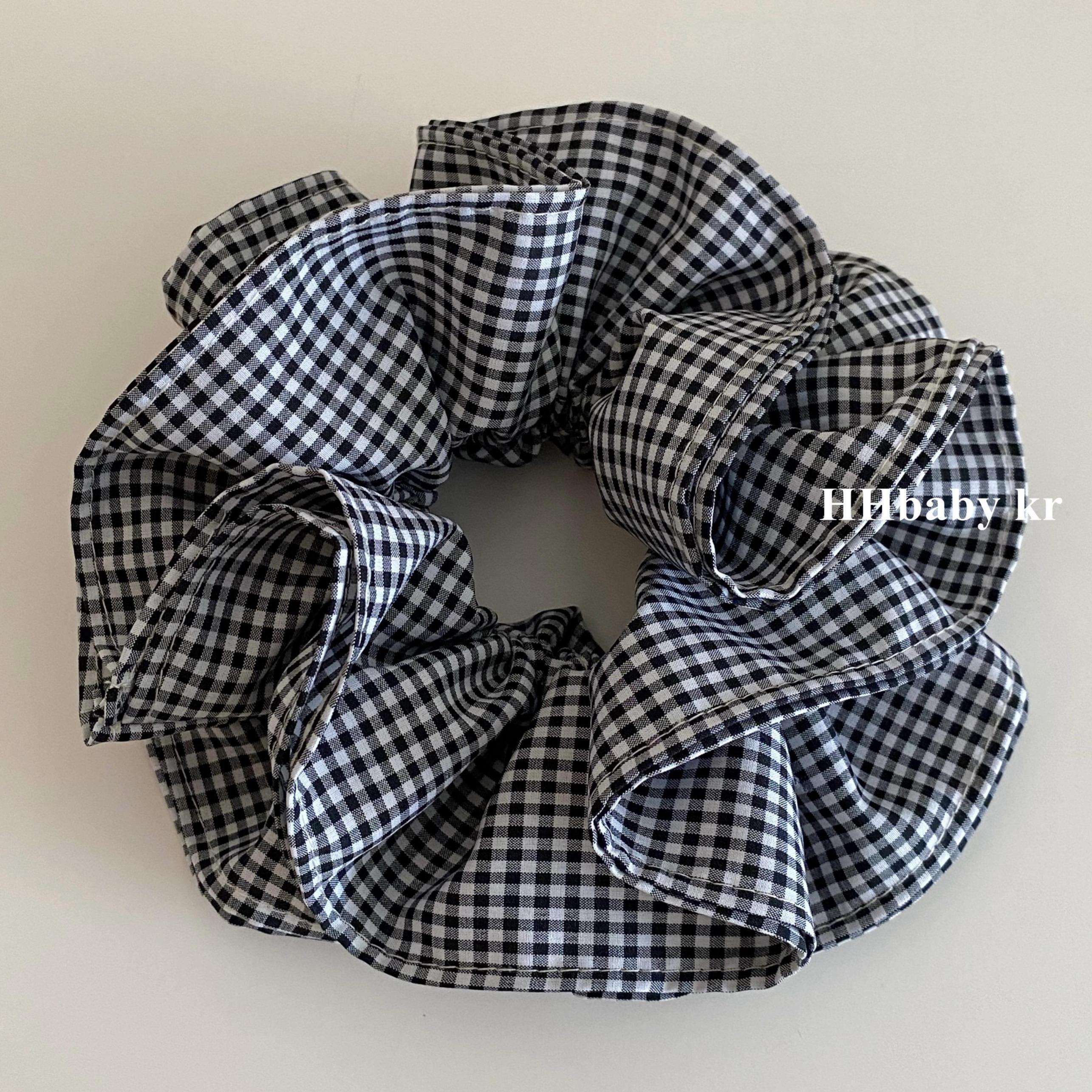 

Корейские модные резинки для волос для женщин клетчатые двухслойные клетчатые кружевные резинки для волос в виде толстой кишки ins низкий хвост повязка на голову