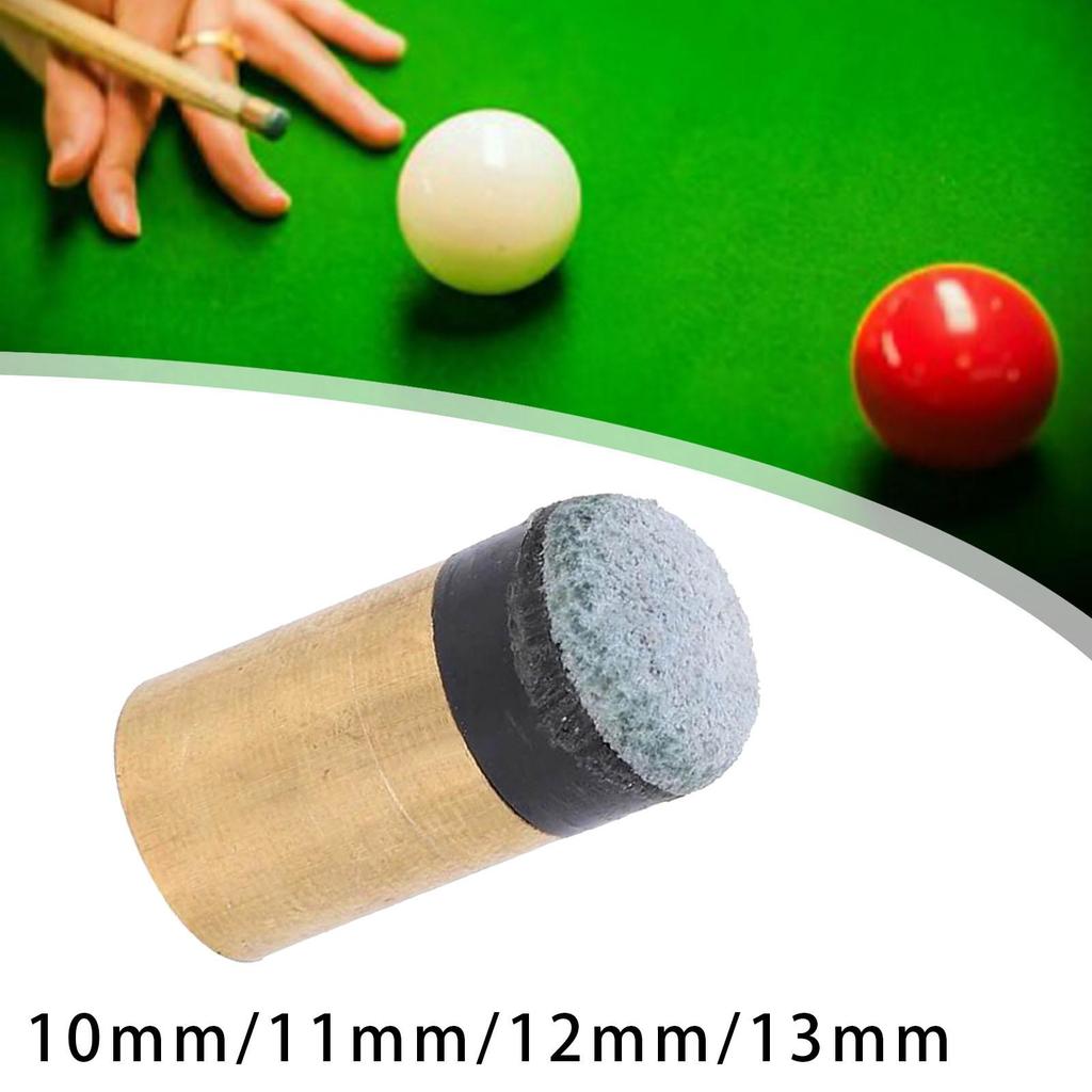 Billiard Pool Cue Tips Snooker Cue Tips and Ferrules Replacement Part 10mm Professional Billiards Cue Tips Billiards Accessories