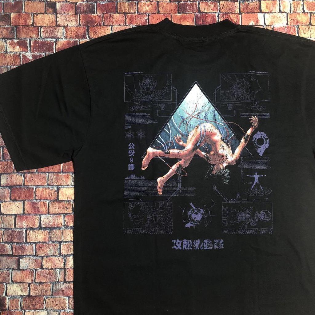 [USED] Ghost In the Shell GITS Anime Movie Vintage T-shirt Featuring Shiro Masamune, Rare, Size XL