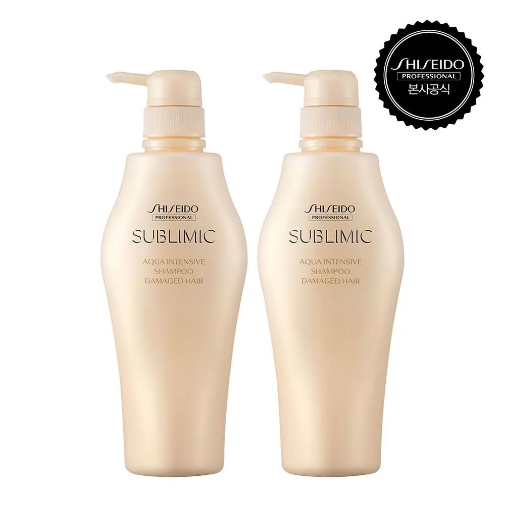 Sublimic Aqua Intensive Shampoo 500ml x 2