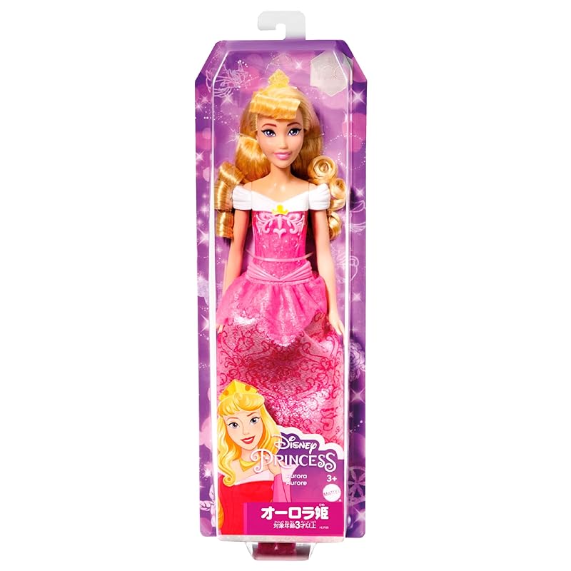 Mattel Disney Princess Aurora [Dress-Up Doll] [Ages 3 and Up] HLW09