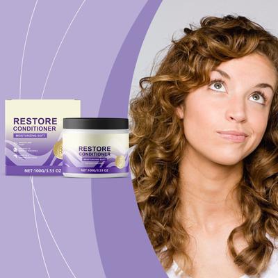 No-wash Build Mask Natural Curly Hair Nourishing Frizz Build Glossy Styling Cream