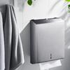 Stainless Steel Wall-Mounted Rectangular Paper Towel Dispenser