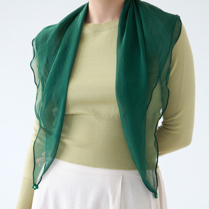 Meminn täglicher Seidenschal 9 Farben(auswählen 1)