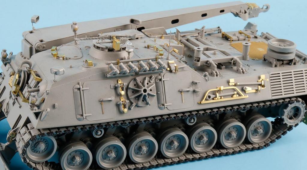 Tetra Model ME Serie Bergepanzer 2A2 Plastikmodellteile ME3577 1/35 (TAK)