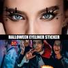 Halloween Eyeliner Sticker Horror Spider Bat Decorative Eyeliner Eyeshadow Fashion Party Makeup Tools Creative Party Makeup