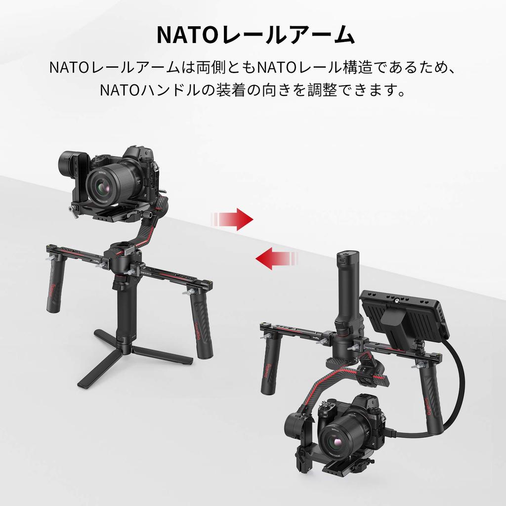 SMALLRIG Dual Hand Grip for DJI RS 2 RSC 2 RS 3 RS 3 Pro RS 4 RS 4 Pro / / / / / (3027)