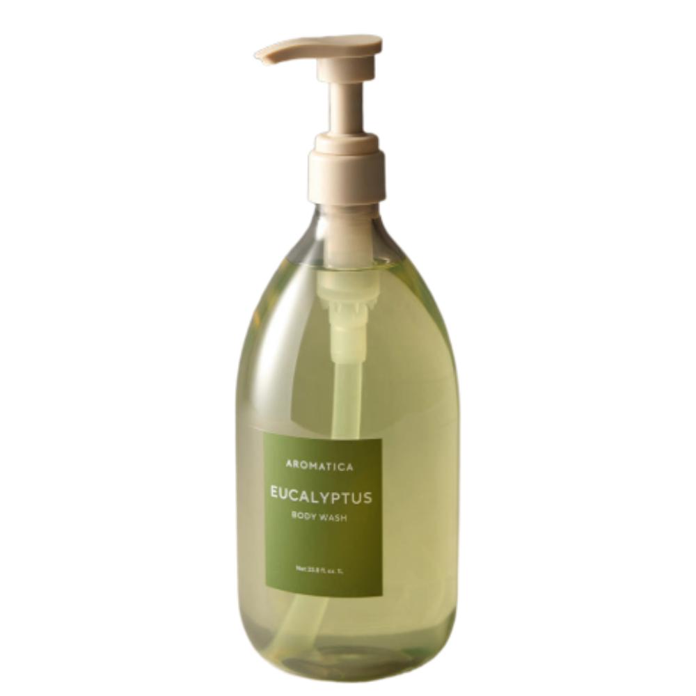 AROMATICA Eucalyptus Body Wash 1L Large Capacity Refreshing & Purifying Body Care