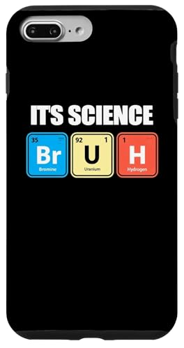 Its Science Bruh Funny Periodic Table Meme Tee Humor Now LOL Phone Case for iPhone 7 Plus/8 Plus