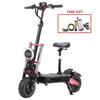 BOYUEDA S5 E-Scooter 6000W Motor 60V38AH Battery Bluetooth APP Connection Electric Scooter Smart NFC Function 11" Off-Road Tire