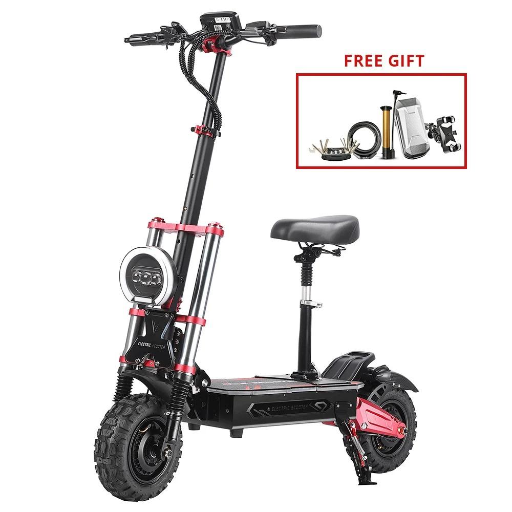 BOYUEDA S5 E-Scooter 6000W Motor 60V38AH Battery Bluetooth APP connection Electric Scooter Smart NFC Function 11" Off-Road Tire
