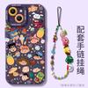 Cartoon Collection Apple 11promax Mobile Phone Case New Iphone11 Lanyard 11pro Silicone 11 Anti-drop Air