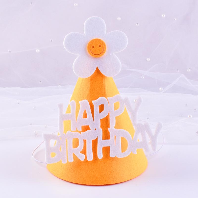 First Birthday Baby Party Hats & Glasses Set - Festive Cake Decoration & Theme Props