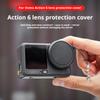 For DJI Osmo Action 6 Silicone Lens Cap Custom Made Anti-scratch & Anti-Fingerprint Protective Cover for Action6 Accessories