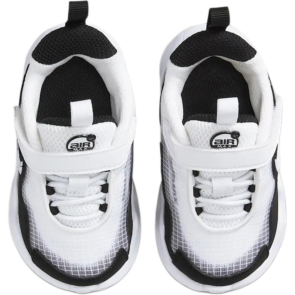 Nike Air Max Nova TD Bílá Černá Vlčí šedá Dětské tenisky FN4461-103