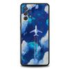 Phone Case For Samsung A15 A13 A35 A55 A51 A71 A41 A31 A21S A03S A05 A17 A23 A25 A33 A53 A73 5G A07 4G Cover Airplane Pattern