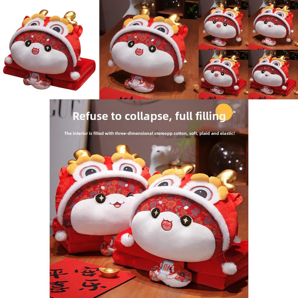 Schlangenplüschkissen mit gesticktem Cartoon-Design für Büronap und Autositzstütze