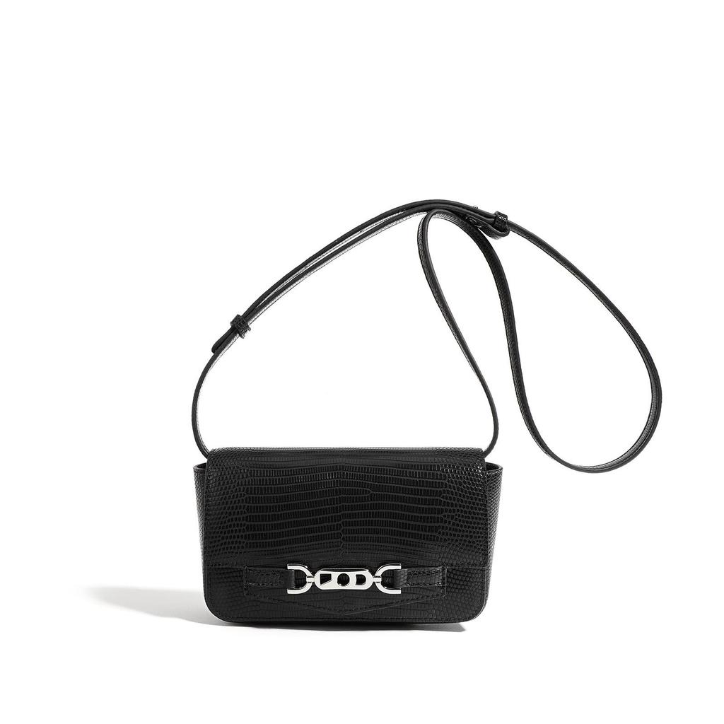 High-End Genuine Leather Women's Crossbody Shoulder Bag – Fashionable Small Square Handbag