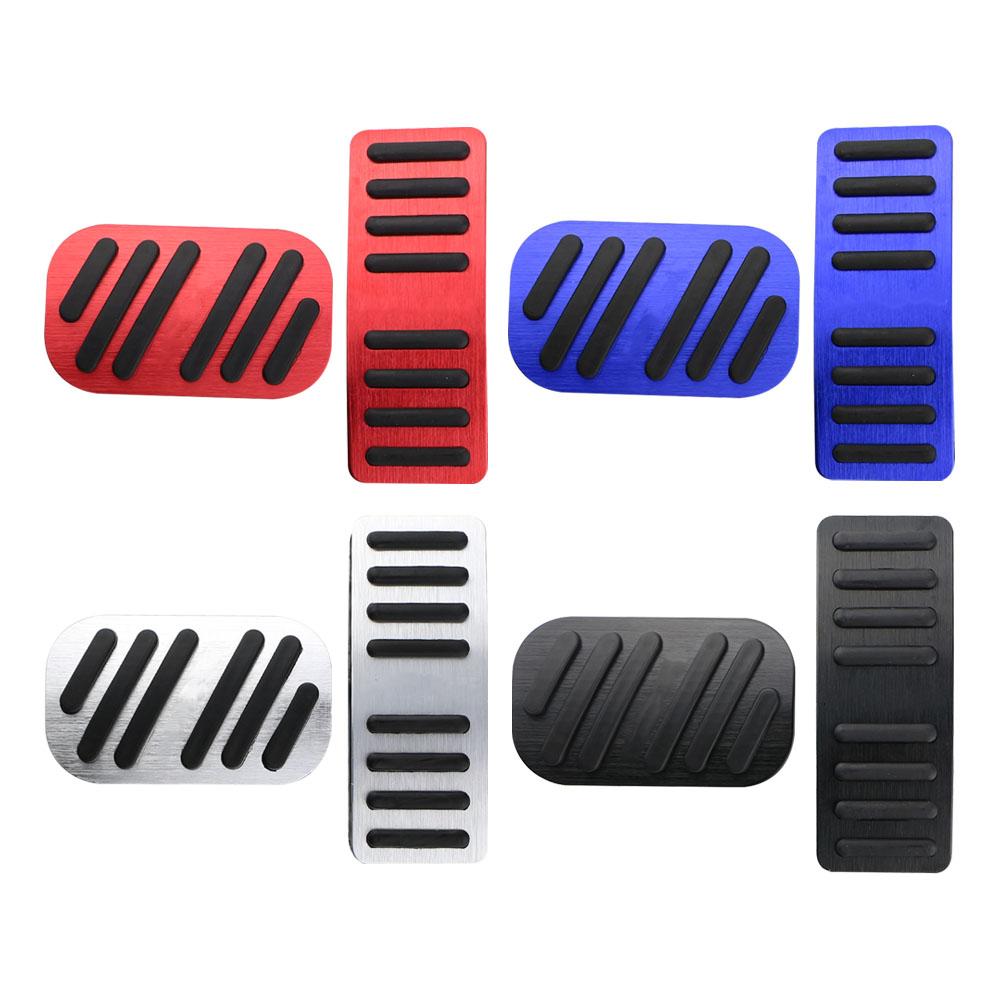Aluminum Alloy Car Foot Pedals Brake Gas Accelerator Pedal for BYD Yuan Plus Atto 3 Non-slip No Drilling Pedal Cover Pads Acc