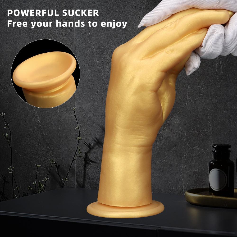 Super Large Silicone Palm Expansion Fist Intercourse for Male and Female Masturbation Orgasm Flirtation Anal Plug and Vaginal Dilation Device