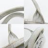 Used PRADA Handbag Canapa 1BG439 CANAPA canvas Bianco Light gray casual