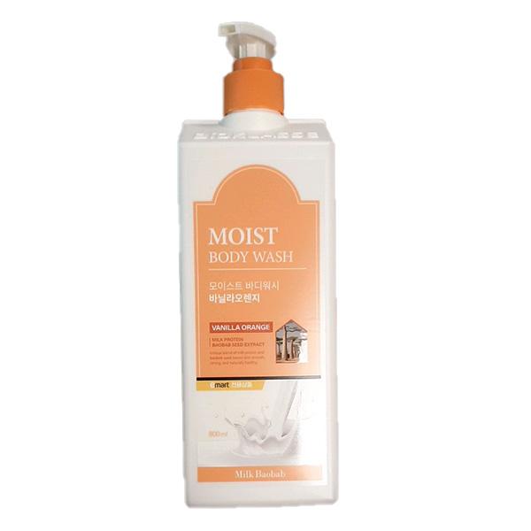 Milk Baobab Moist Body Wash Vanilla Orange 800ml