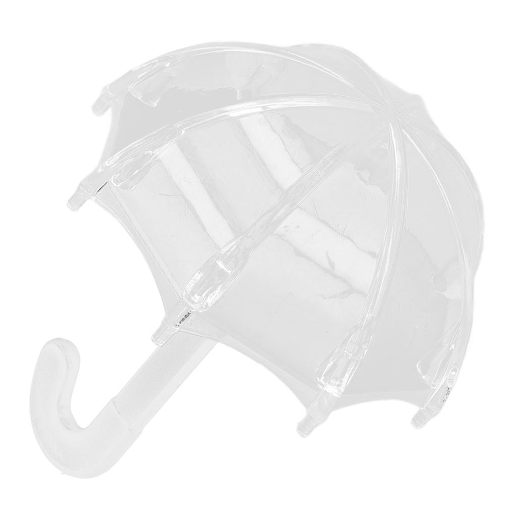 12pcs Umbrella Shaped Candy Box Portable Cute Exquisite Plastic Packaging Gift Box for Birthday