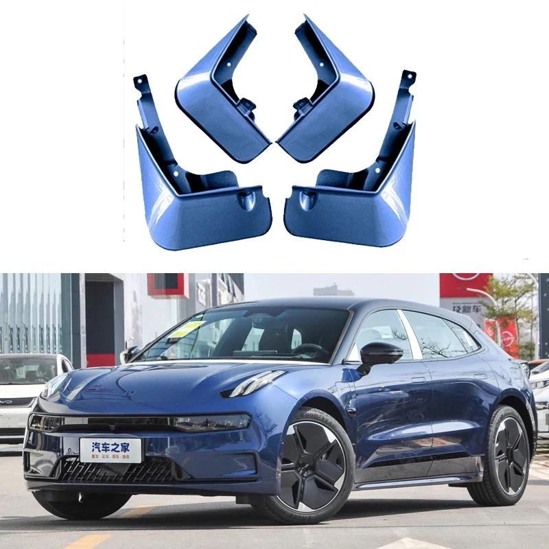 Voor Zeekr 001 2024 Accessoires    4 STuks Voorste Spatbord Spatlap Afdekking Achterspatborden Wielen Auto Accessoires