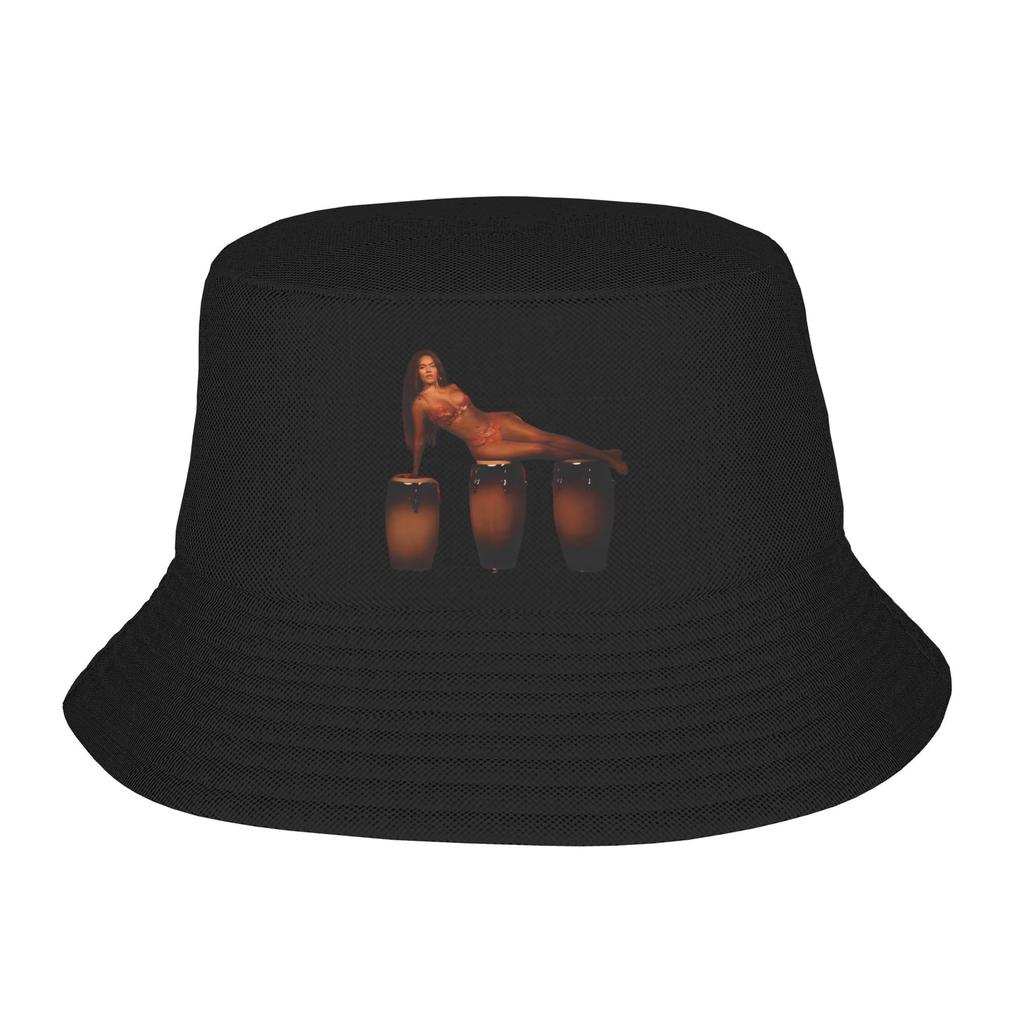 Harajuku TUS GAFITAS KAROL G LYRICS TOUR Bucket Hats Unisex UV-Schutz Camping Fischerhut Strandhut