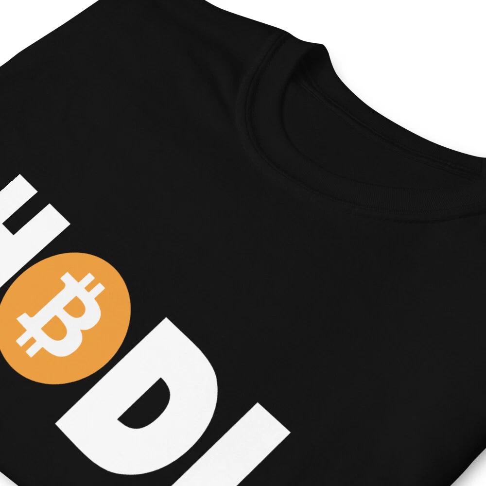 Bitcoin HODL Crypto Cryptocurrency Blockchain Orange Pilled Unisex T-Shirt L