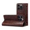 Leather Wallet Magnetic Card Holder Flip Cover Phone Case for IPhone 16 Pro Max 15 Plus 14 13 12 11 XS XR X  8 7 Plus