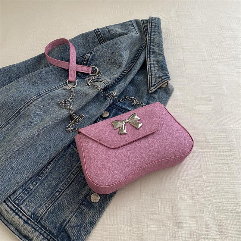 Chic French Style Medium Pu Shoulder Bag For Women Perfect For Casual Summer Outings